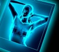 A hi-tech chip allows a phone to 'see through' walls, wood and plastics - and (although the researchers are coy about this) through fabrics such as clothing)