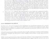 Sixth page of alleged CARET program documents with geometric pattern analysis and technical annotations