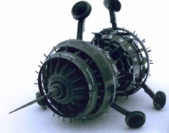 Alleged CARET program document showing technical diagrams of extraterrestrial propulsion mechanism research