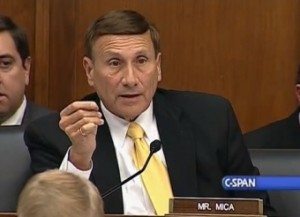 Congressman John Mica, chairman of the House Transportation and Infrastructure Committee