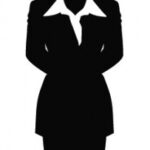 Anonymous female hacktivist silhouette representing Kayla
