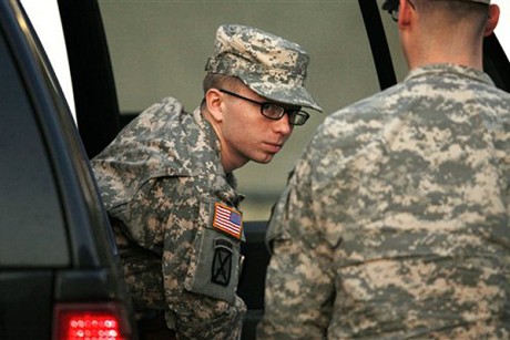 Bradley Manning supporter rally