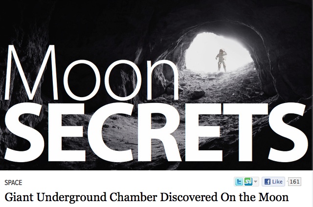 Image depicting questions about classified space program information