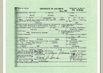 Ex-CIA: ‘Forged document’ released as birth certificate