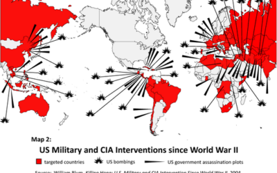 MAP: CIA Interventions Since World War II