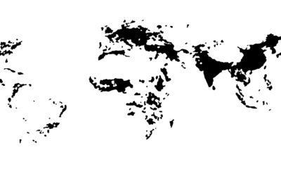 WORLD MAP: Population Density Per Square Km
