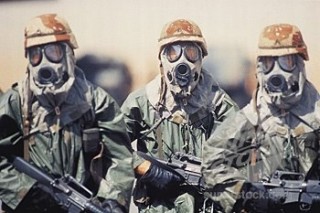 Protesters holding signs demanding financial accountability from government institutions