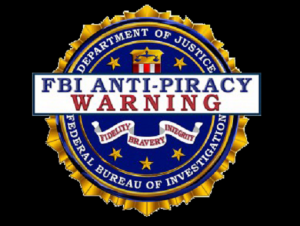FBI Anti-Piracy Warning seal used on copyrighted media products
