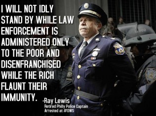 Meet Ray Lewis: Retired Police Captian Arrested at Occupy Wallstreet Protest