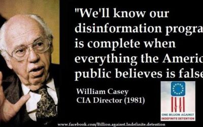 Former CIA Director William Casey Quoted on Decieving American Public