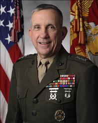 Lieutenant General George Flynn who ordered Bradley Manning solitary confinement conditions at Quantico
