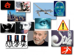 October 22, 2012 – DCMX Radio: Whistleblowers Gagged, Drones Tracking Faces, George Carlin on Politician Speak, Sugar Dangers