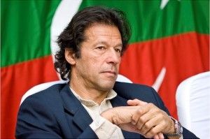 Imran Khan, Pakistani politician and former cricket captain