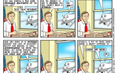 Mr Drone Questions General Patreus