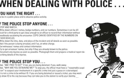Remeber your rights when dealing with Police!