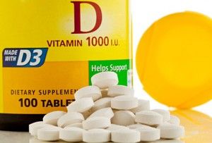 Vitamin D supplement capsules