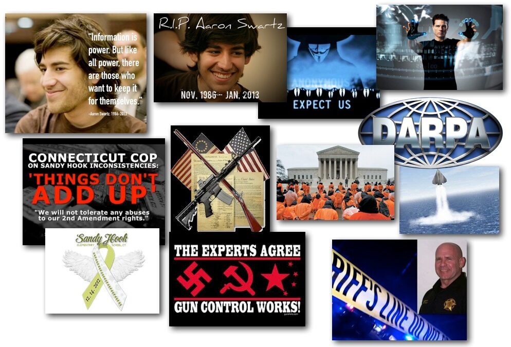 January 14, 2013 – Decrypted Matrix Radio: Aaron Swartz Patriot’s Tribute, No Gun Confiscation in KY, DARPA’s Sunken Sea Drones, Minority Report Goes Live, More Sandy Hook Questions Arise