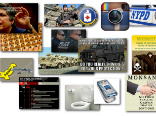 March 25, 2013 – Decrypted Matrix Radio: NYPD goes Social, Monsanto Protectors, DHS Police State, Money Warnings, Drones InfoGraphic, Syrian Rebels, Cellphones & Toilets