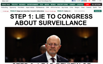 Intelligence Chief Who Misled Congress Appointed to Review Surveillance Programs