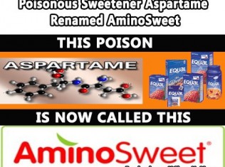 Be Advised! Aspartame Changed its Name to AminoSweet