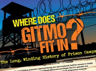  InfoGraphic: Where Does Gitmo Fit In? The Long, Winding History of Prison Camps