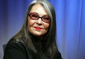 Roseanne Barr speaking publicly about Hollywood and activism