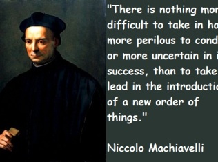 Machiavellian Statecraft and Conspiracies