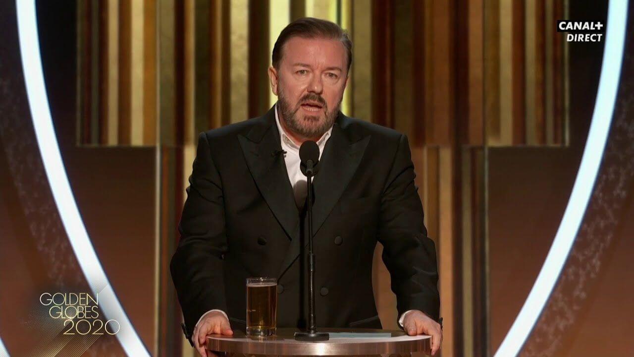 Ricky Gervais Calls Out Hollywood Pedophiles at the Golden Globes