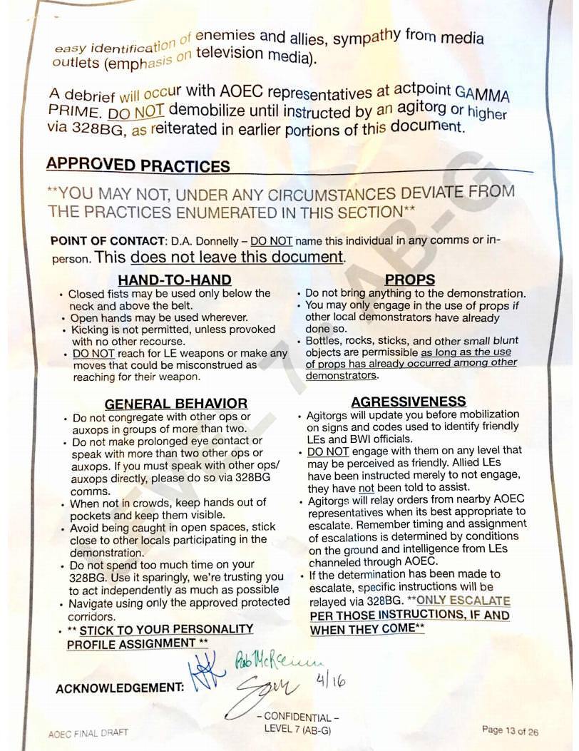 AOEC Approved Practices Document