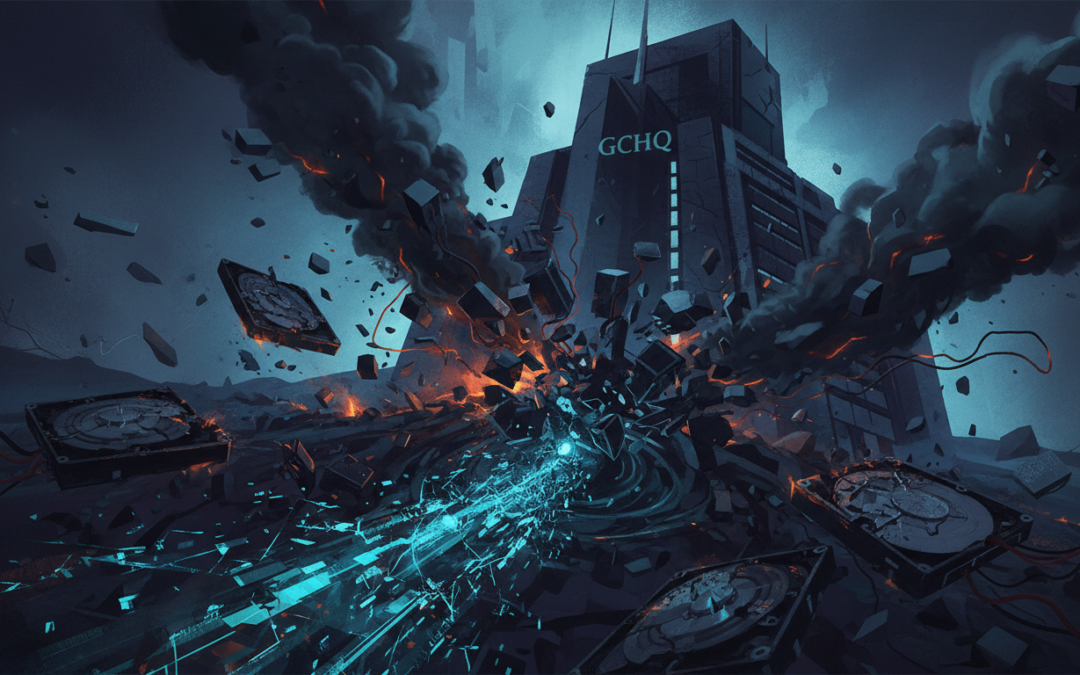 GCHQ Destroyed Guardian Hard Drives to Suppress NSA Leaks