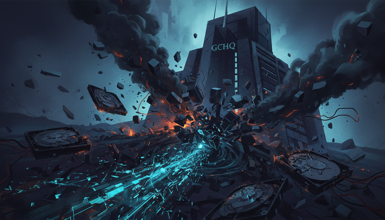 GCHQ Destroyed Guardian Hard Drives to Suppress NSA Leaks