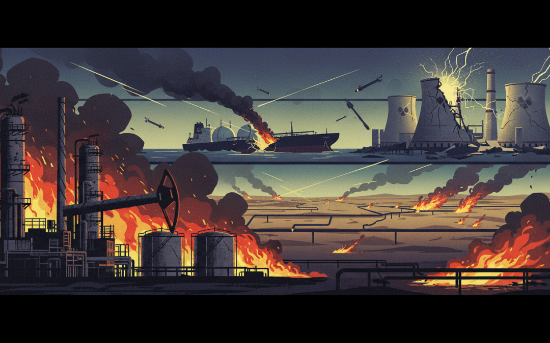 Refinery Infrastructure Attacks: Global Energy Facilities Hit by Coordinated Strikes