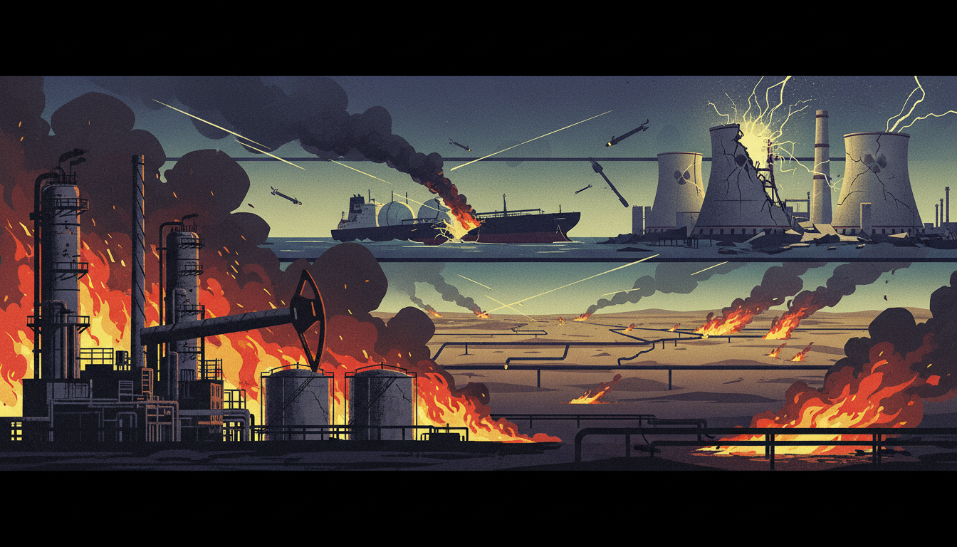 refinery infrastructure attacks