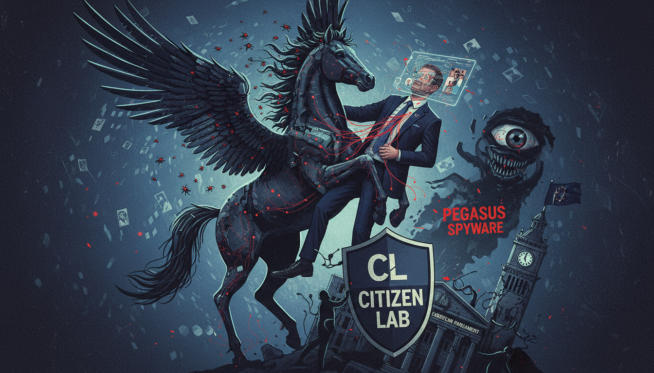 Pegasus spyware MEP surveillance