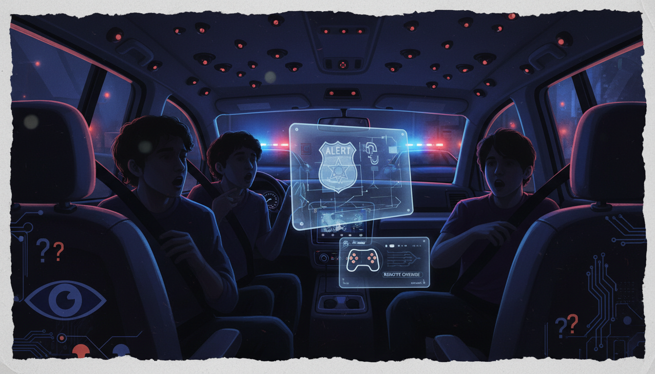 Waymo robotaxi surveillance police