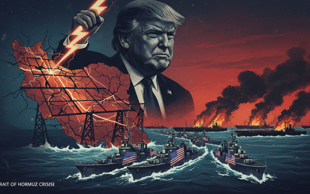 Trump Threatens Iran’s Power Grid as US Naval Blockade Reignites Strait of Hormuz Crisis