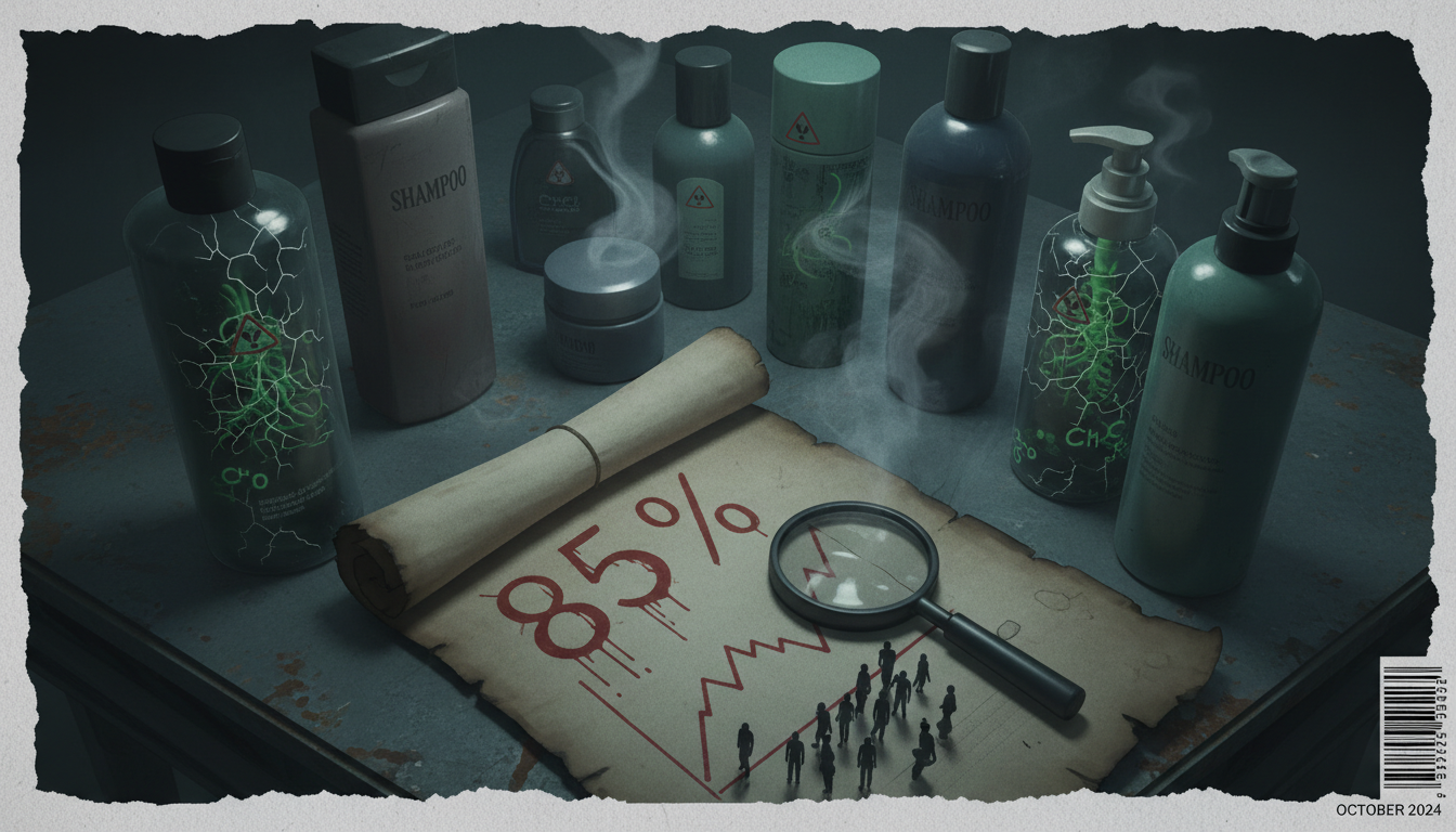 unlabeled toxic chemicals personal care products