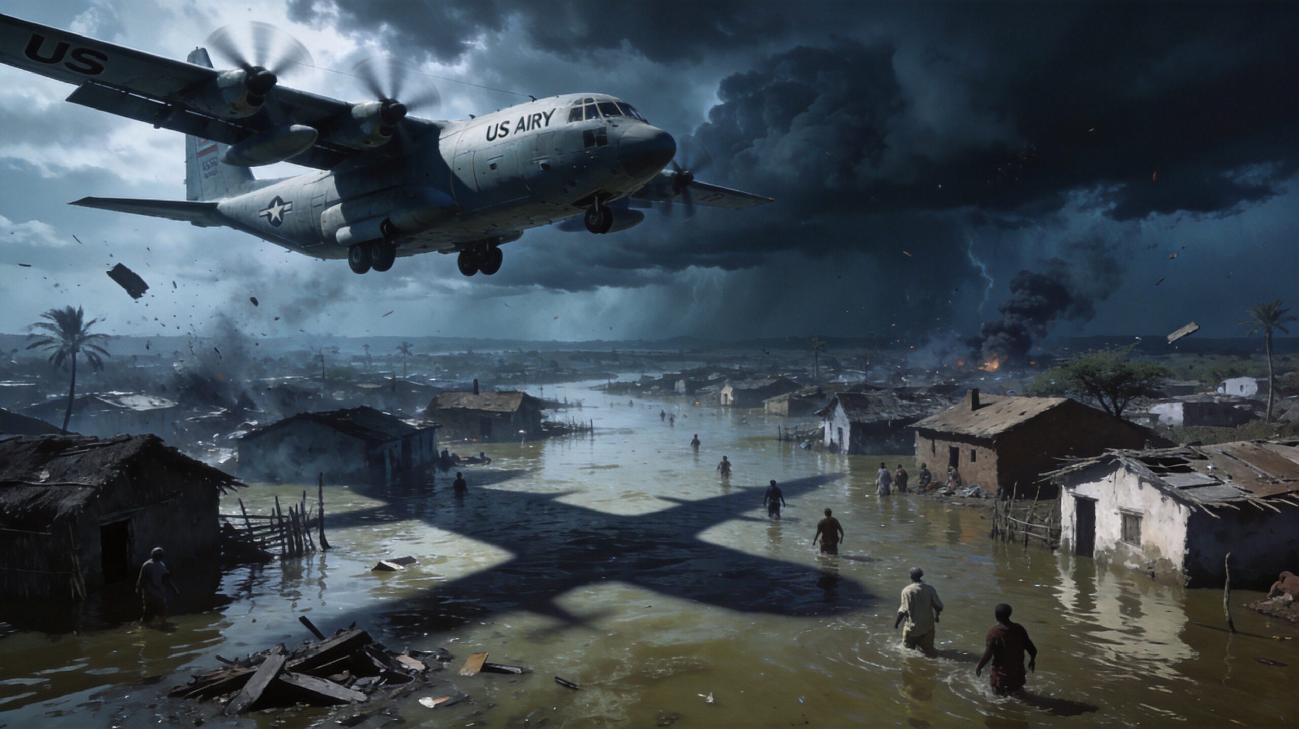Somalia floods airstrikes civilians